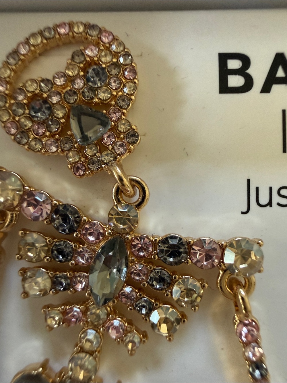 Baublebar “lazy bones” jewel earrings